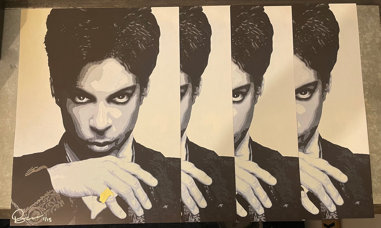 Prince - “Gold leaf” - limited print