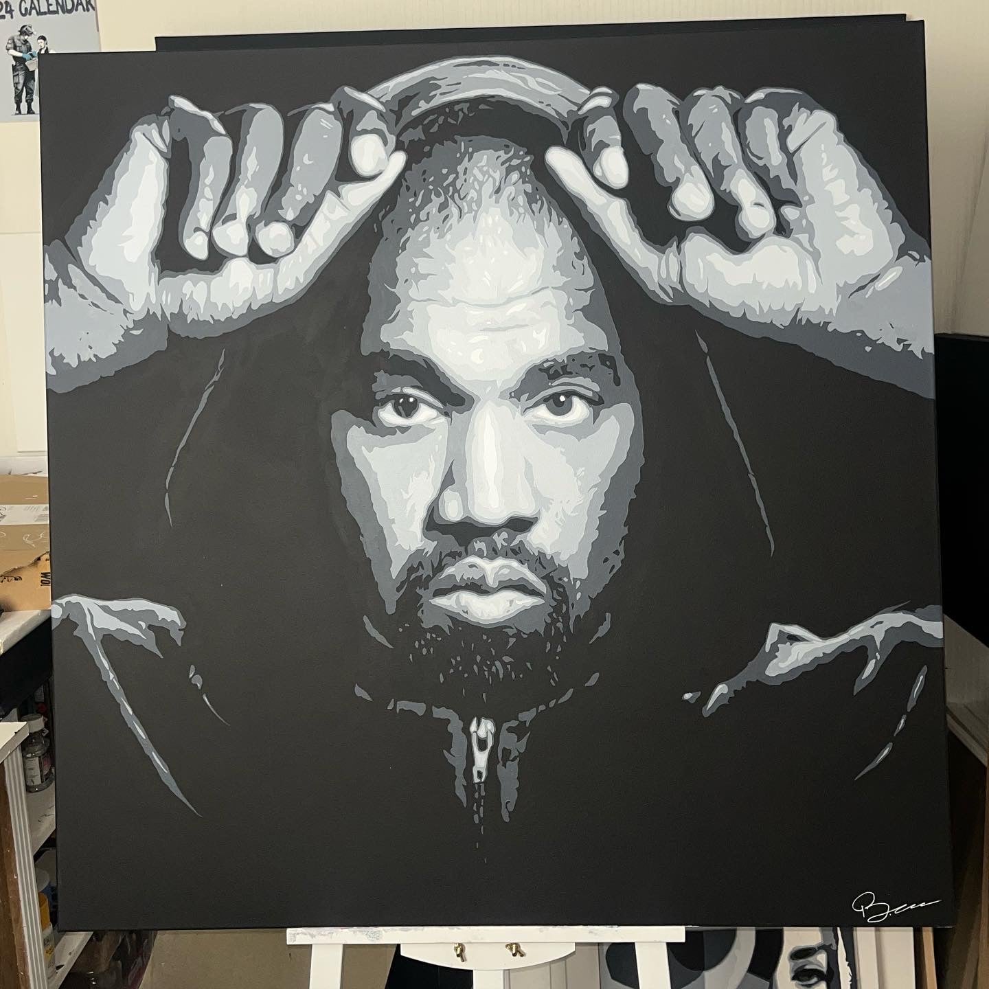 Kanye west - original painting