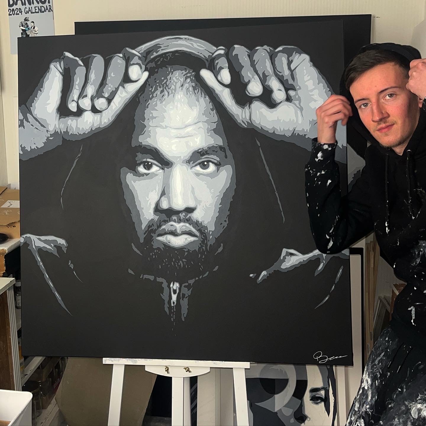 Kanye west - original painting