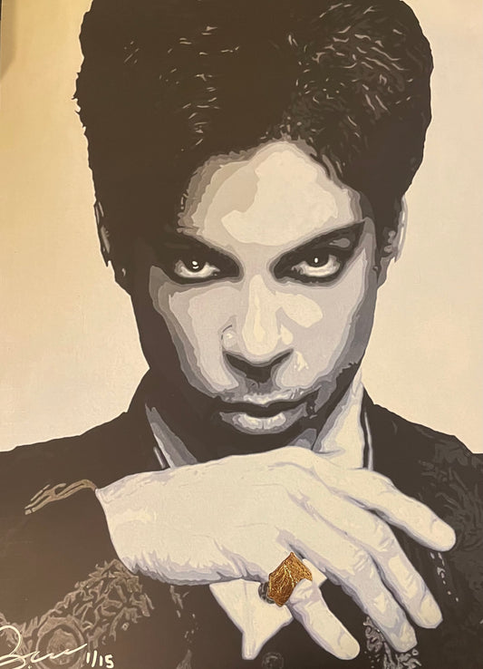 Prince - “Gold leaf” - limited print