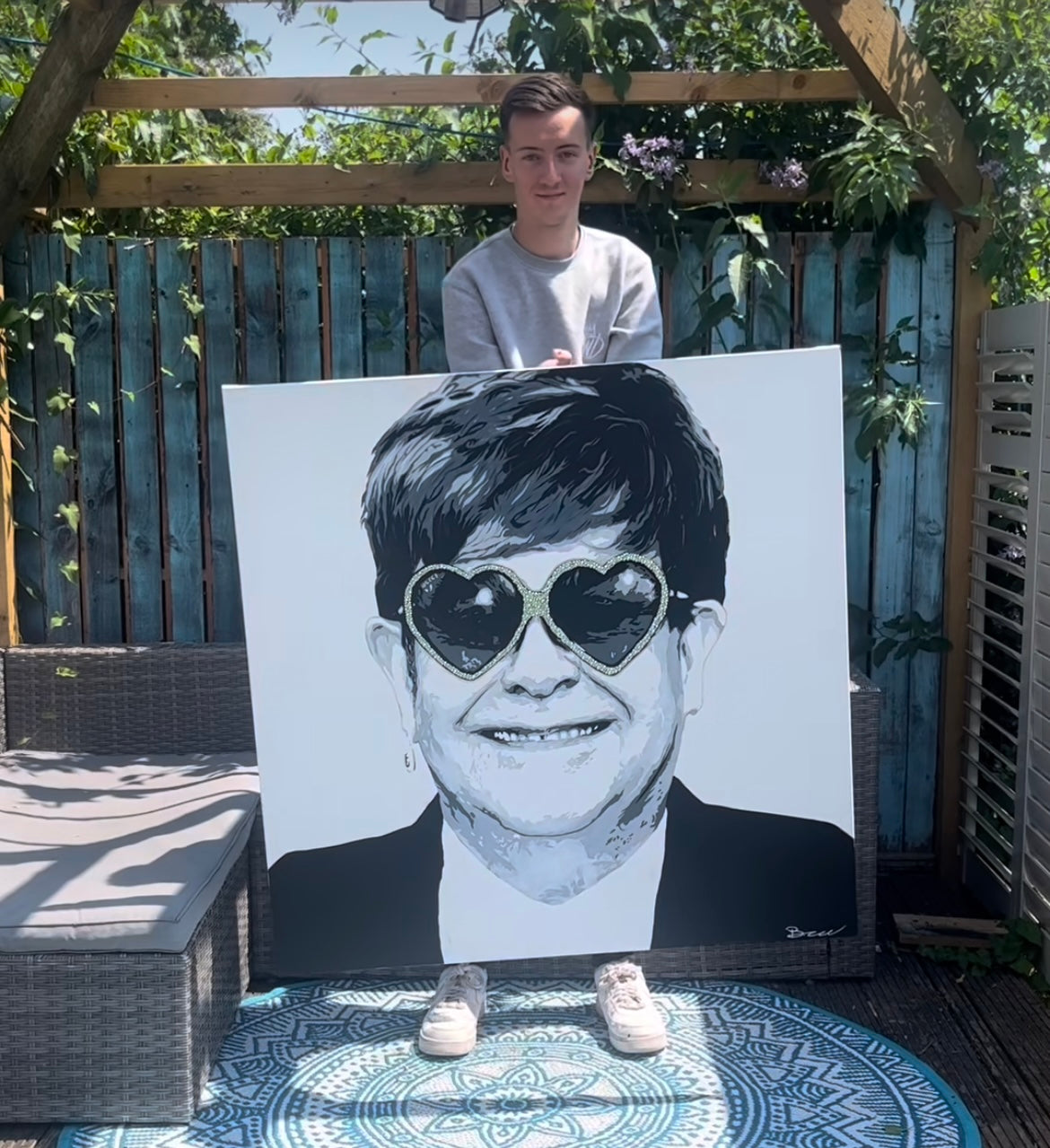 Elton John - Original Painting